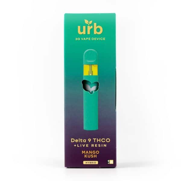 URB DELTA 9 THCO 3ML DISPOSABLE 6PK – Solid Gold